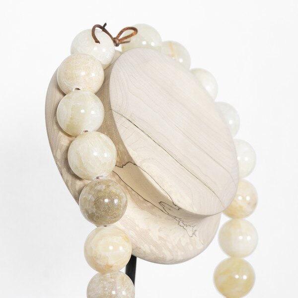 Bead Strand Beige